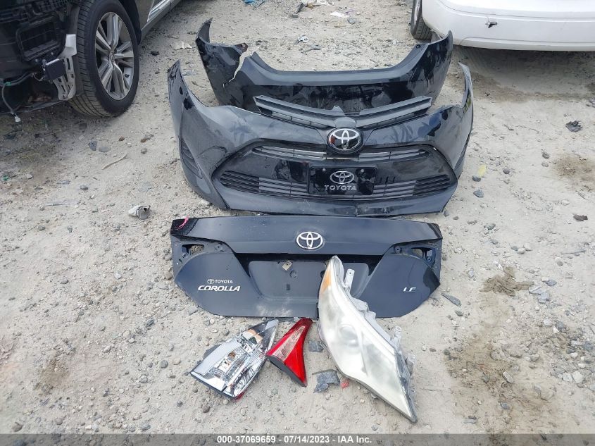 2019 TOYOTA COROLLA L/LE/SE/XLE/XSE - 2T1BURHE8KC187448