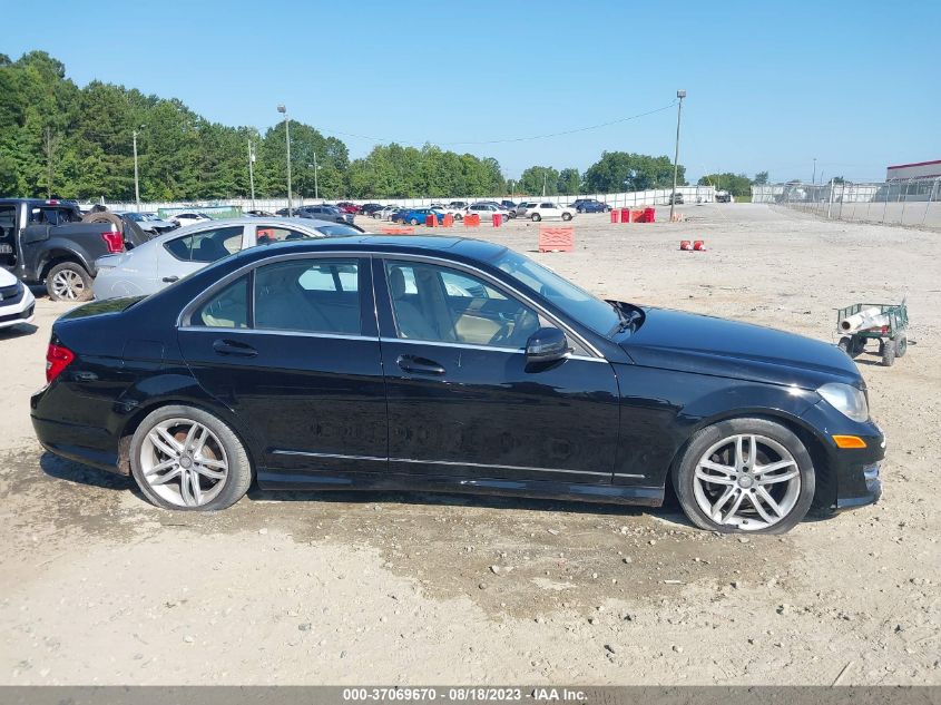 2013 MERCEDES-BENZ C-CLASS C 250 - WDDGF4HB5DR247306