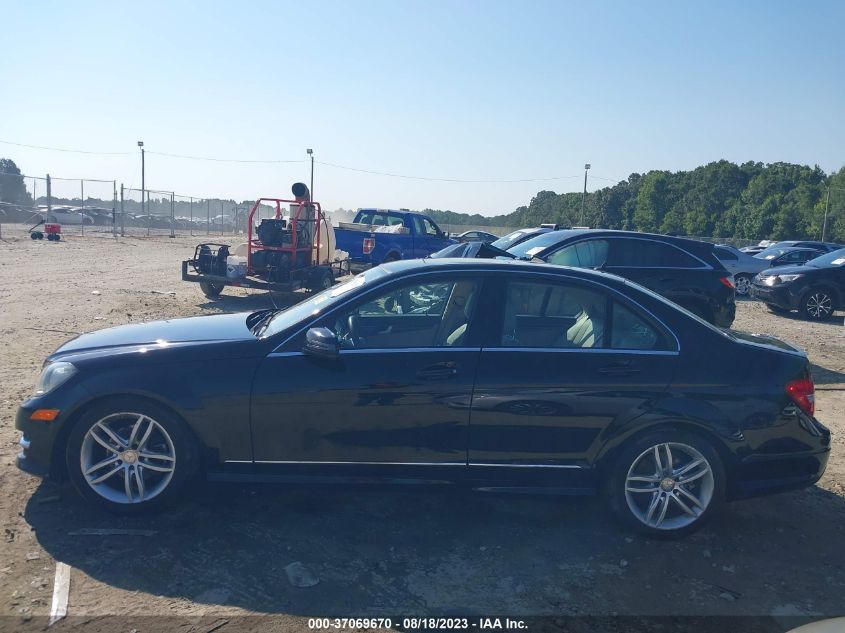 2013 MERCEDES-BENZ C-CLASS C 250 - WDDGF4HB5DR247306