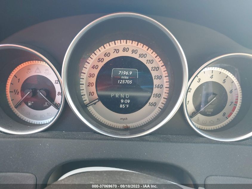 2013 MERCEDES-BENZ C-CLASS C 250 - WDDGF4HB5DR247306