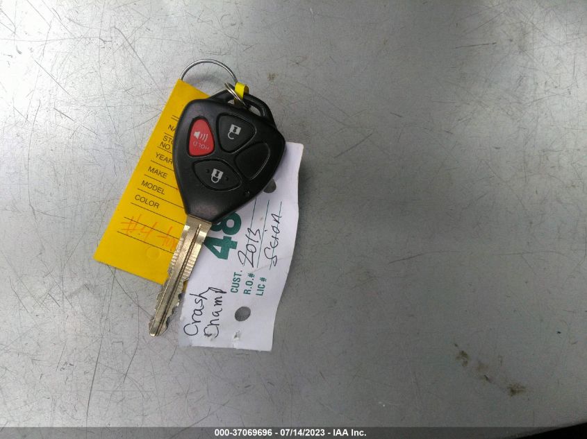 2013 TOYOTA SCION TC JTKJF5C7XD3052712