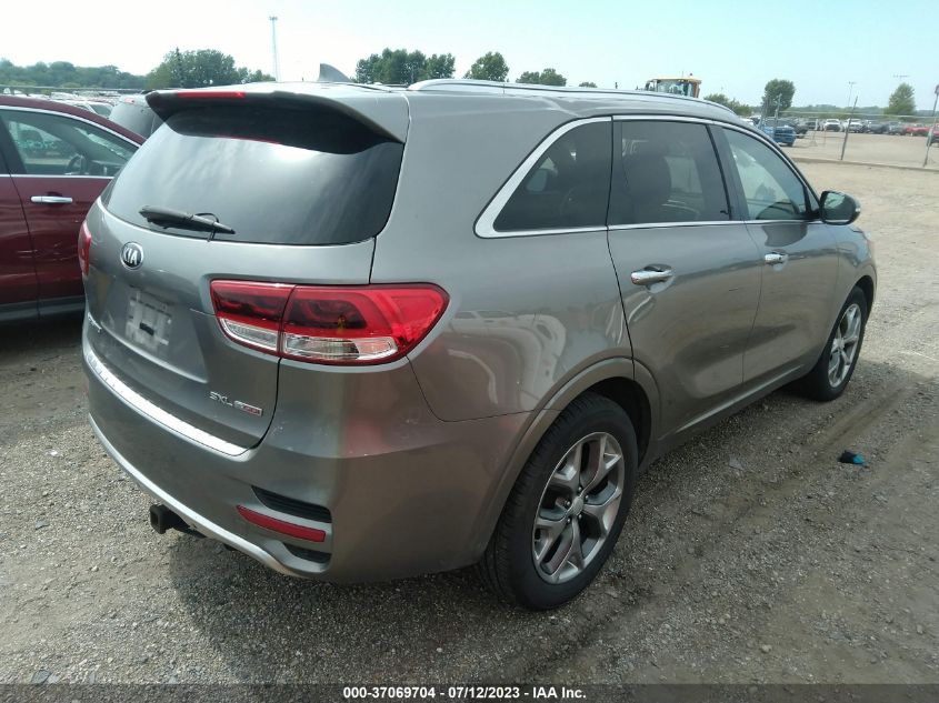 2016 KIA SORENTO SXL - 5XYPK4A18GG059308