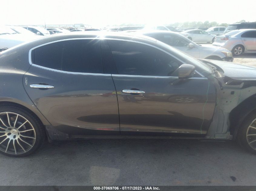 2016 MASERATI GHIBLI ZAM57XSAXG1184363