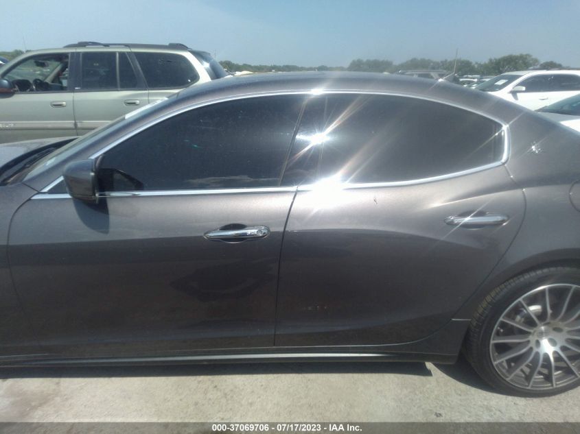 2016 MASERATI GHIBLI ZAM57XSAXG1184363