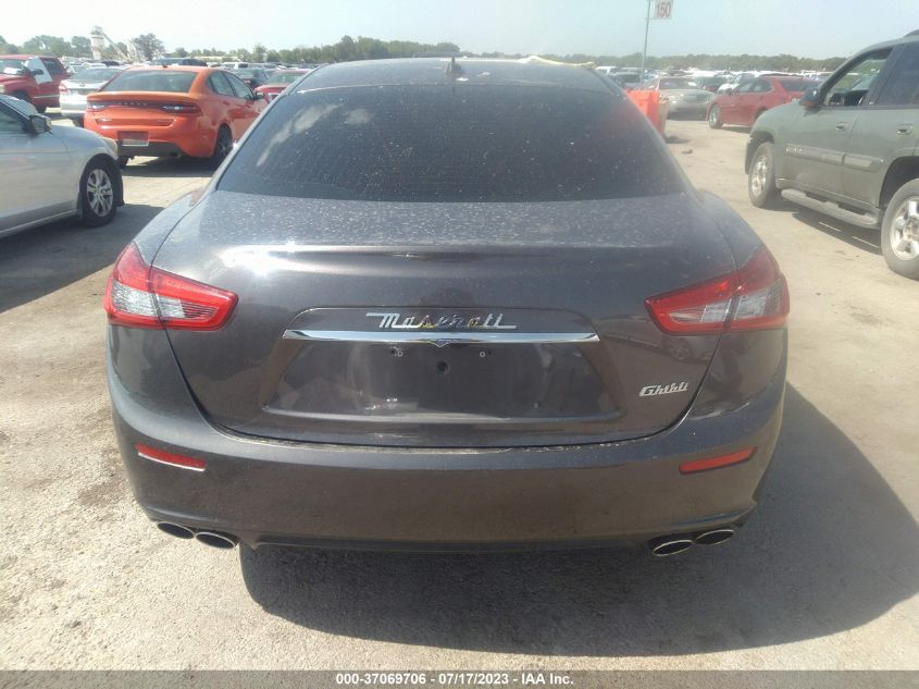 2016 MASERATI GHIBLI ZAM57XSAXG1184363