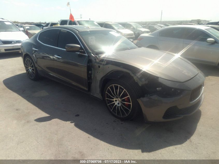 2016 MASERATI GHIBLI - ZAM57XSAXG1184363
