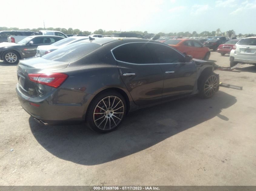 2016 MASERATI GHIBLI ZAM57XSAXG1184363