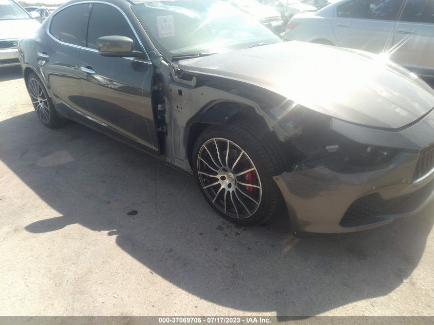 2016 MASERATI GHIBLI ZAM57XSAXG1184363