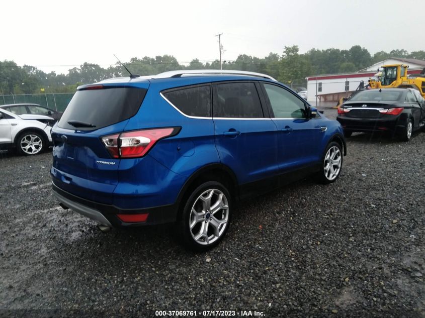 2017 FORD ESCAPE TITANIUM - 1FMCU0JD5HUD07764