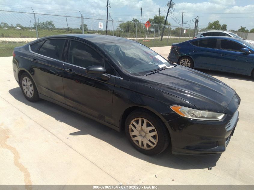 2013 FORD FUSION S - 3FA6P0G77DR290886