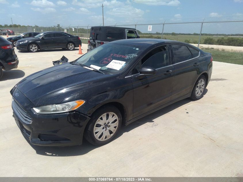 2013 FORD FUSION S - 3FA6P0G77DR290886