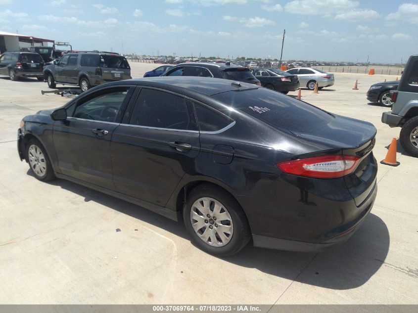 2013 FORD FUSION S - 3FA6P0G77DR290886