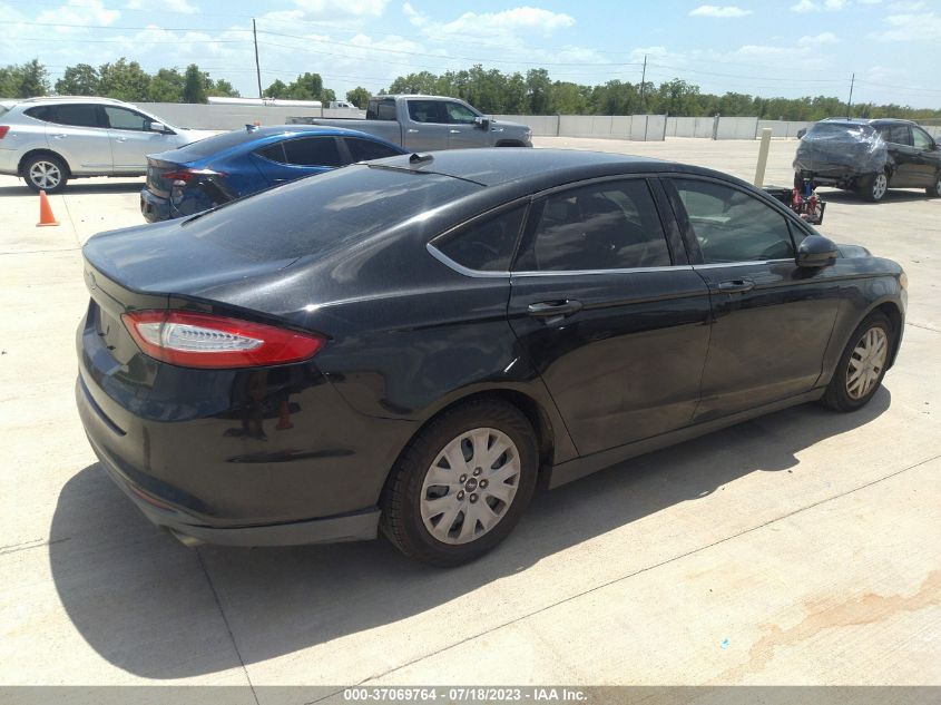 2013 FORD FUSION S - 3FA6P0G77DR290886