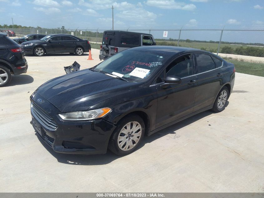 2013 FORD FUSION S - 3FA6P0G77DR290886