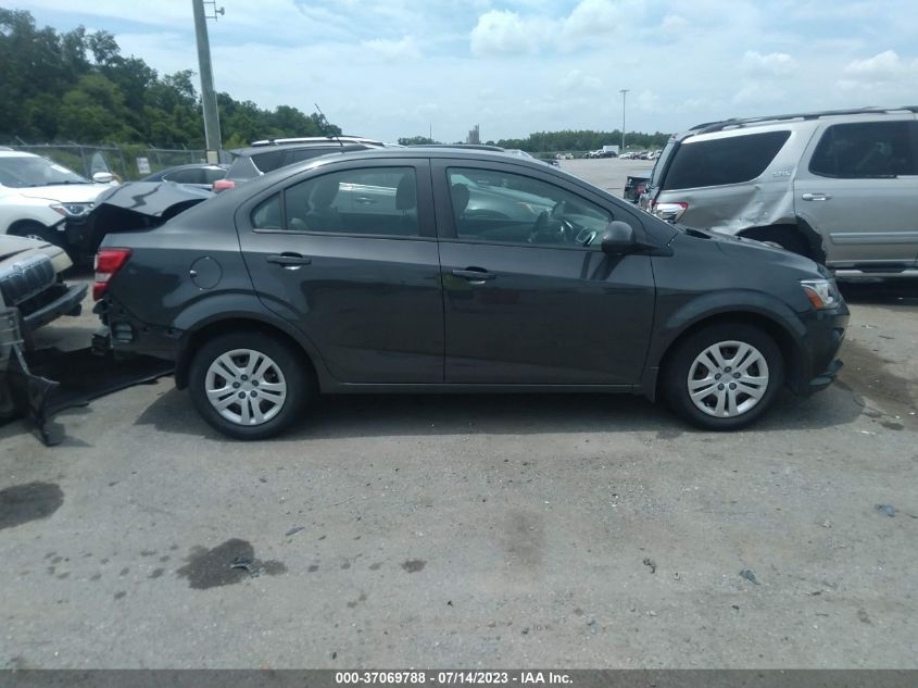 2017 CHEVROLET SONIC LS - 1G1JB5SH2H4155886