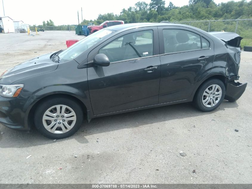 2017 CHEVROLET SONIC LS - 1G1JB5SH2H4155886