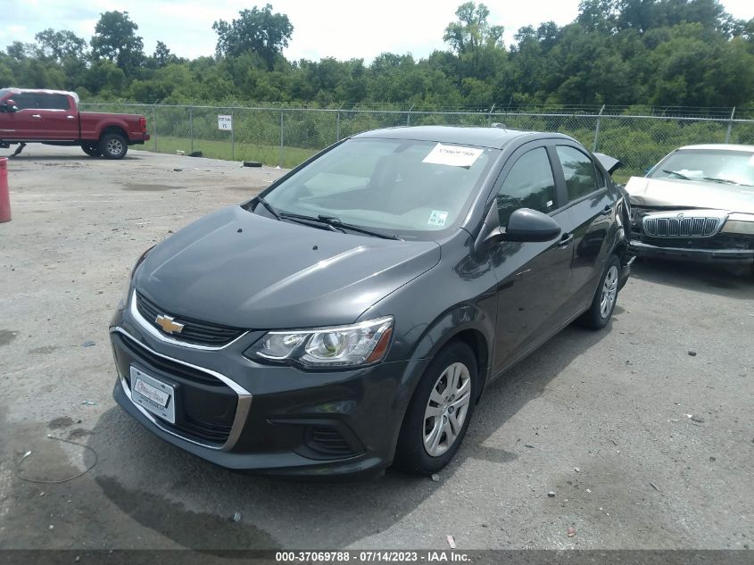 2017 CHEVROLET SONIC LS - 1G1JB5SH2H4155886