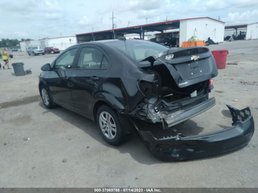 2017 CHEVROLET SONIC LS - 1G1JB5SH2H4155886