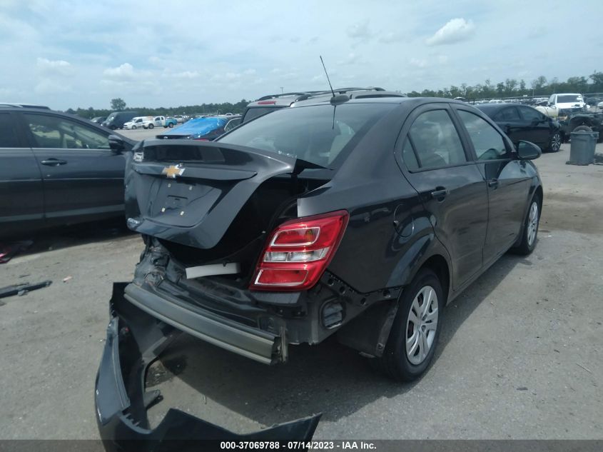 2017 CHEVROLET SONIC LS - 1G1JB5SH2H4155886