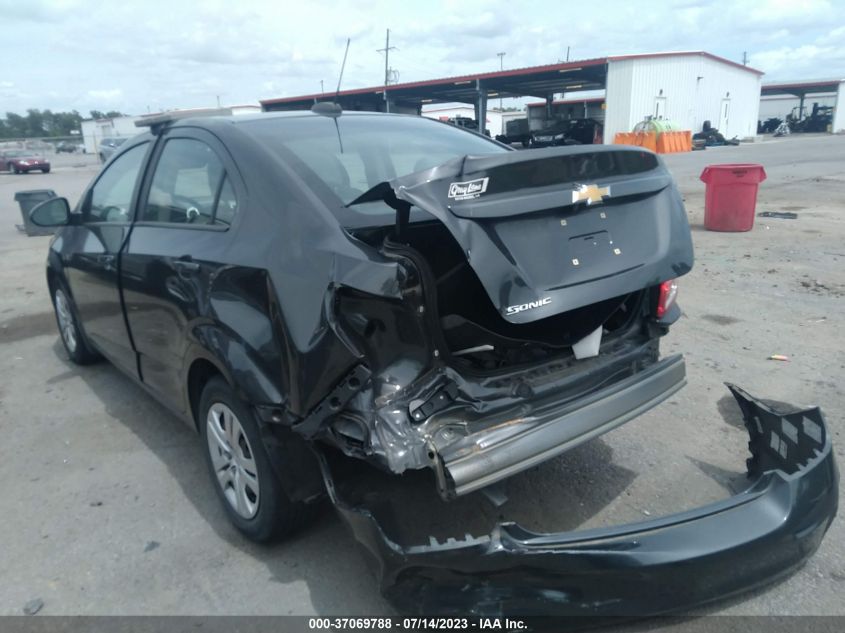 2017 CHEVROLET SONIC LS - 1G1JB5SH2H4155886