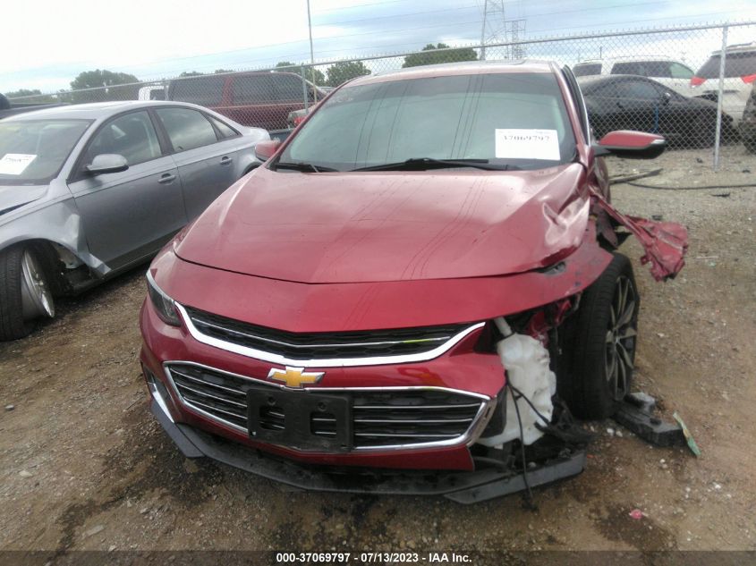 2018 CHEVROLET MALIBU LT - 1G1ZD5STXJF256394
