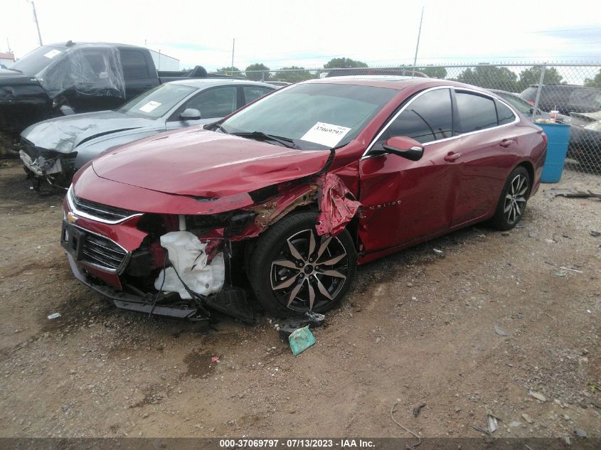 2018 CHEVROLET MALIBU LT - 1G1ZD5STXJF256394