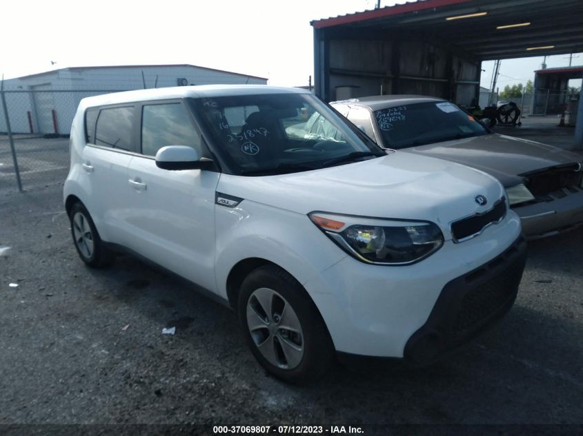 2016 KIA SOUL - KNDJN2A23G7251842