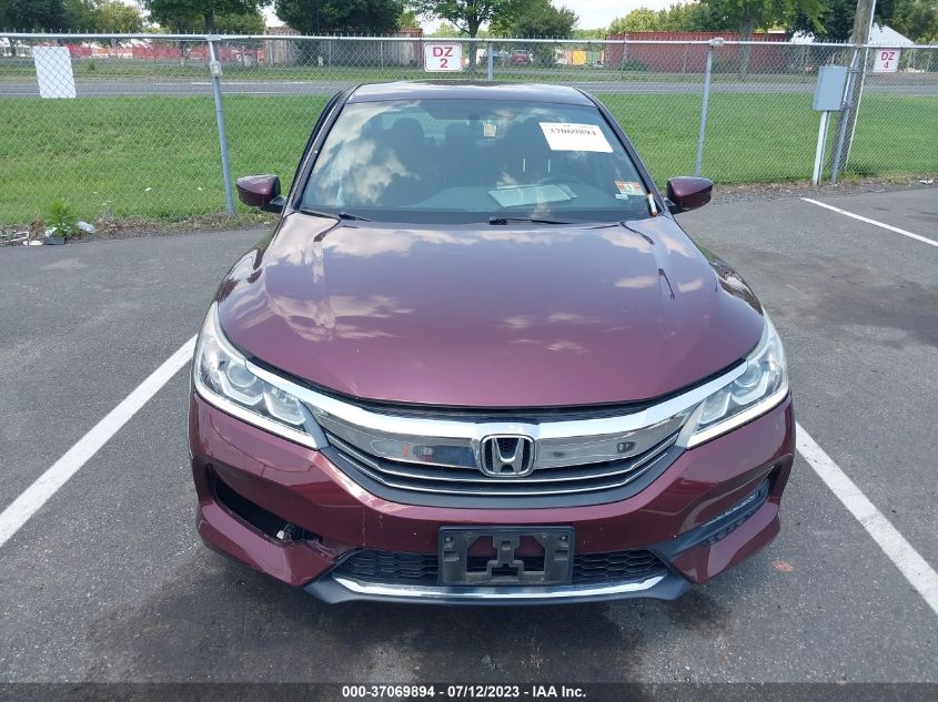 2017 HONDA ACCORD SEDAN SPORT - 1HGCR2F56HA081725