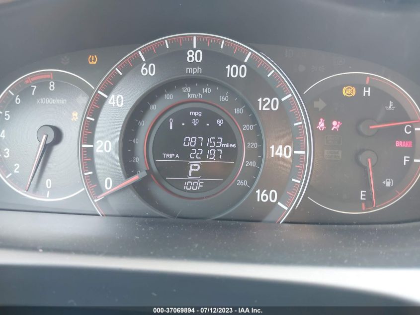 2017 HONDA ACCORD SEDAN SPORT - 1HGCR2F56HA081725