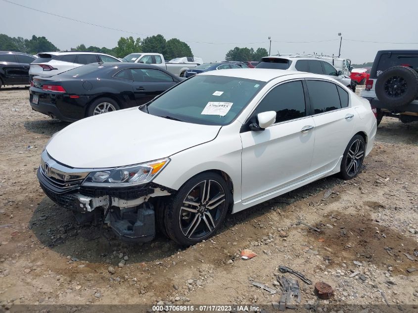 2017 HONDA ACCORD SEDAN SPORT SE - 1HGCR2F11HA233603