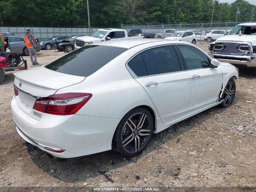 2017 HONDA ACCORD SEDAN SPORT SE - 1HGCR2F11HA233603