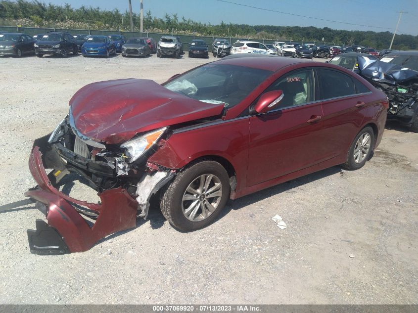 2014 HYUNDAI SONATA GLS - 5NPEB4AC9EH838764