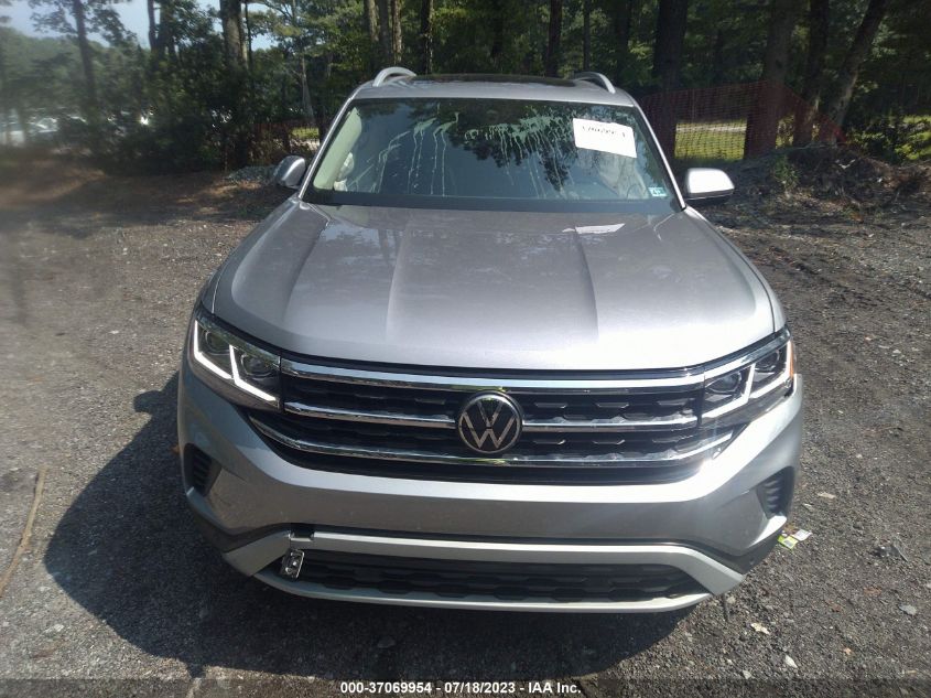 2022 VOLKSWAGEN ATLAS 2.0T SEL - 1V2BP2CA7NC529437