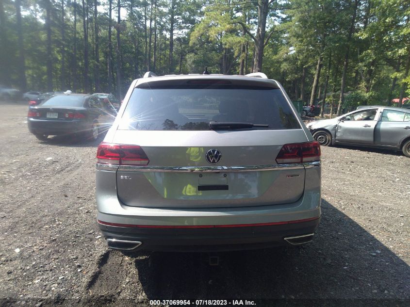 2022 VOLKSWAGEN ATLAS 2.0T SEL - 1V2BP2CA7NC529437