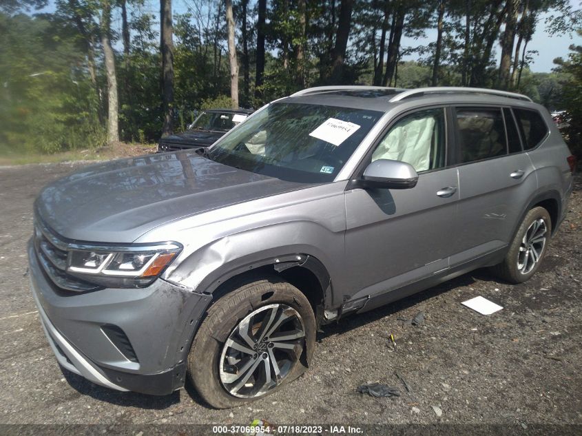 2022 VOLKSWAGEN ATLAS 2.0T SEL - 1V2BP2CA7NC529437