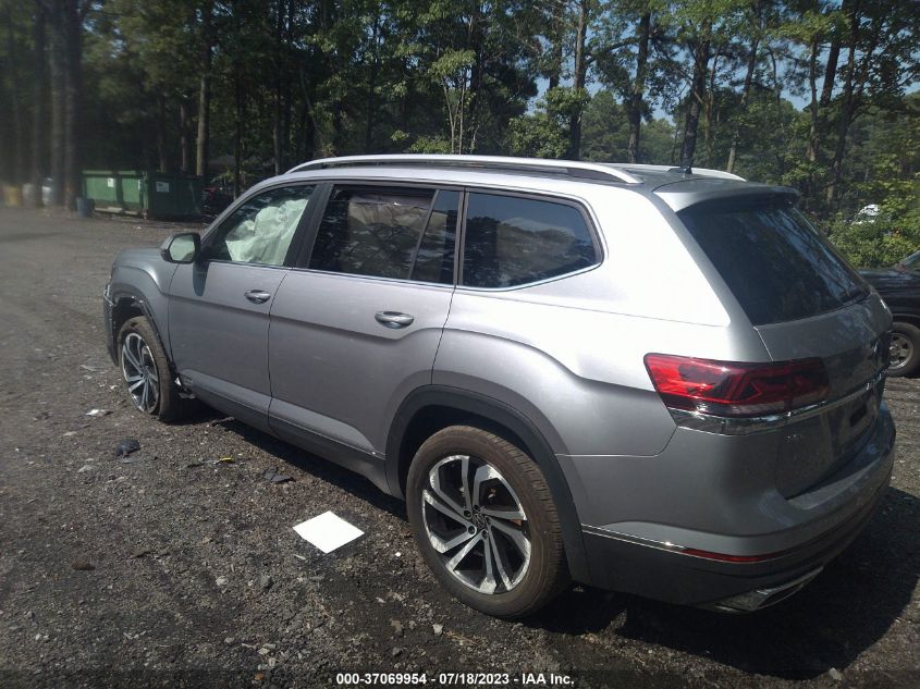 2022 VOLKSWAGEN ATLAS 2.0T SEL - 1V2BP2CA7NC529437