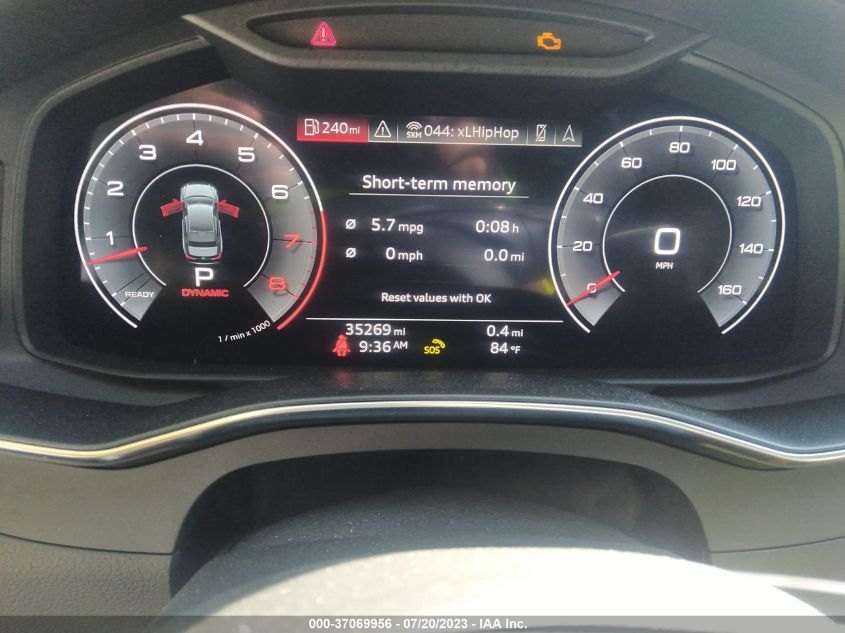 2019 AUDI A6 PREMIUM PLUS - WAUL2AF2XKN085471