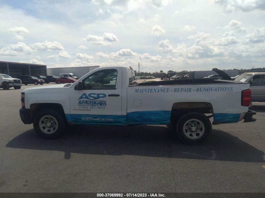 2014 CHEVROLET SILVERADO 1500 WORK TRUCK - 1GCNCPEH4EZ142553