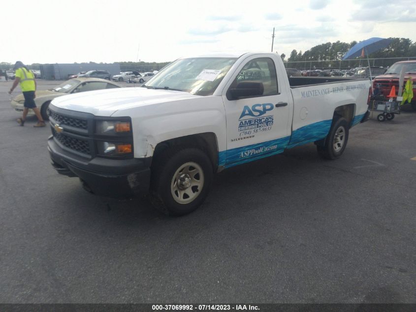 2014 CHEVROLET SILVERADO 1500 WORK TRUCK - 1GCNCPEH4EZ142553