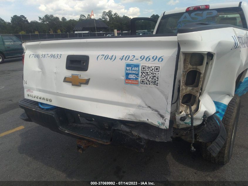 2014 CHEVROLET SILVERADO 1500 WORK TRUCK - 1GCNCPEH4EZ142553