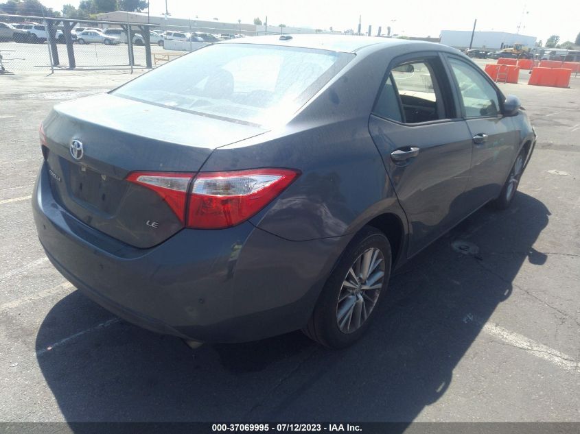 2014 TOYOTA COROLLA L/LE/S/S PLUS/LE PLUS - 5YFBURHE9EP010704