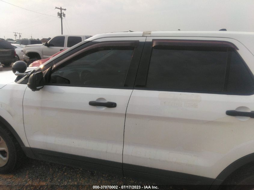 2016 FORD UTILITY POLICE 1FM5K8AR8GGB73614