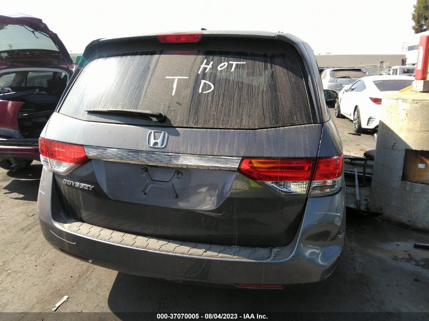 2015 HONDA ODYSSEY EX-L - 5FNRL5H6XFB080308