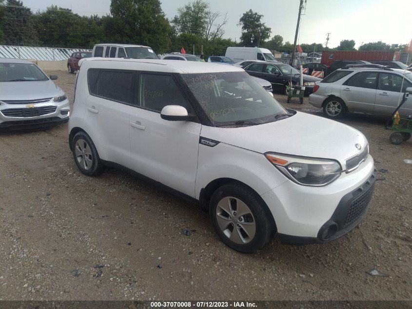 2015 KIA SOUL BASE - KNDJN2A28F7135826