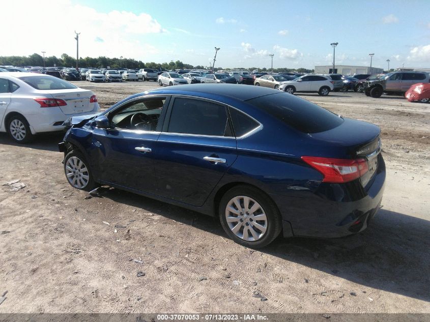 2016 NISSAN SENTRA S/SV/SR/SL - 3N1AB7AP4GY314126