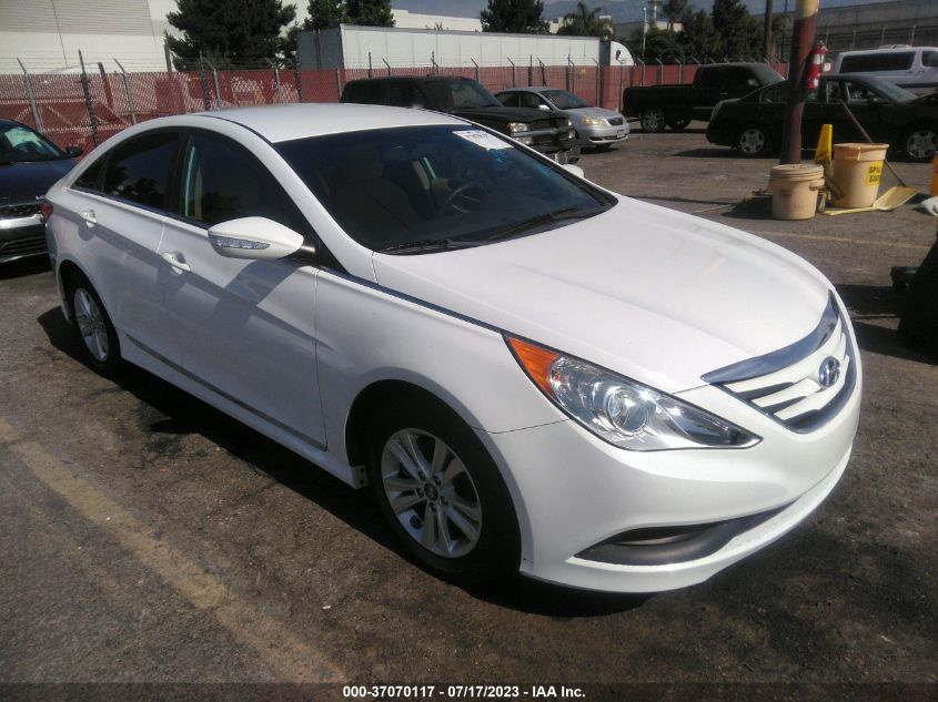 2014 HYUNDAI SONATA GLS - 5NPEB4AC7EH932061