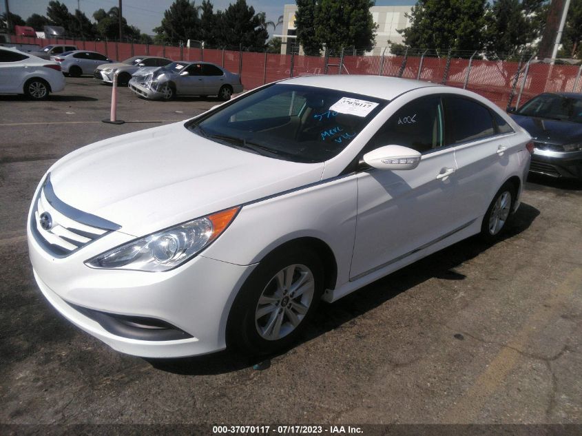 2014 HYUNDAI SONATA GLS - 5NPEB4AC7EH932061