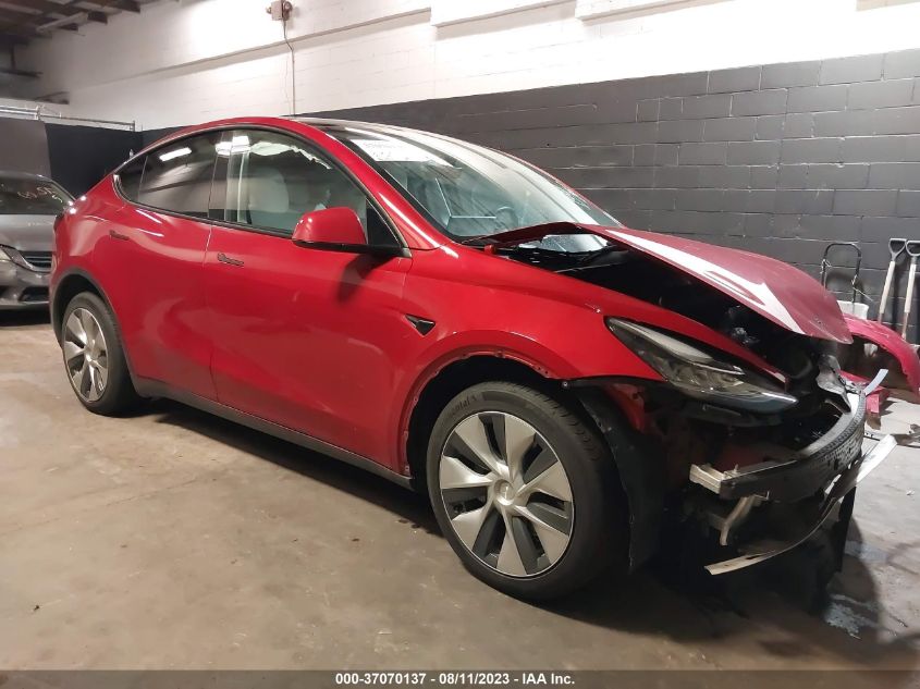 2022 TESLA MODEL Y LONG RANGE - 7SAYGDEE3NF433334