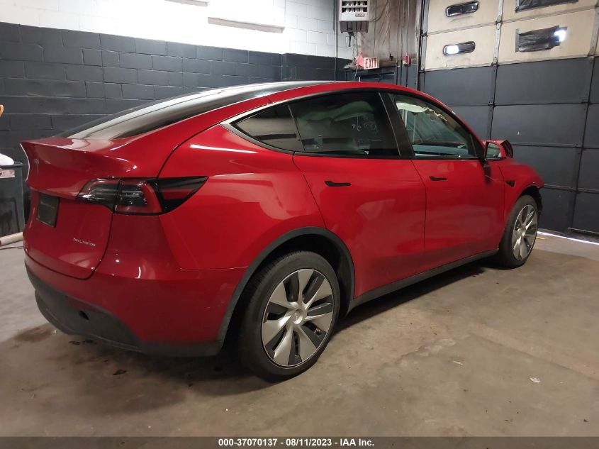 2022 TESLA MODEL Y LONG RANGE - 7SAYGDEE3NF433334