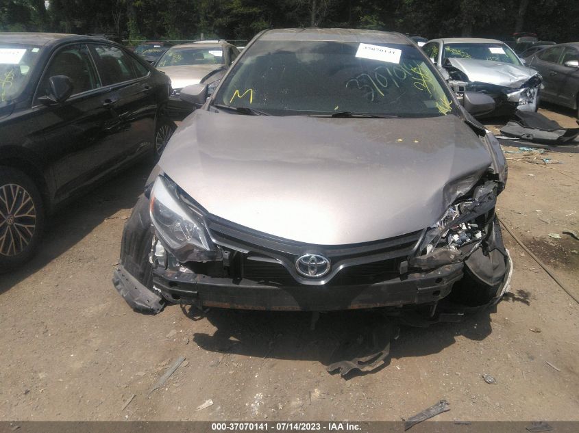 2014 TOYOTA COROLLA L/LE/S/S PLUS/LE PLUS - 2T1BURHE7EC007221